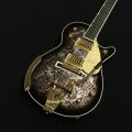 Gretsch　G6134TG Limited Edition Paisley Penguin with String-Thru Bigsby [Black Paisley Silver Sparkle]