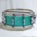 画像2: SAKAE OSAKA HERITAGE　SD1455MA/M-TC 14”x5.5” Maple Snare [Turquoise Champagne] [特価品] (2)