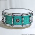 SAKAE OSAKA HERITAGE　SD1455MA/M-TC 14”x5.5” Maple Snare [Turquoise Champagne] [特価品]