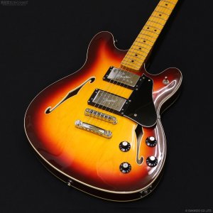 画像2: Fender　2013〜2014 Modern Player Starcaster [Aged Cherry Burst] [中古]