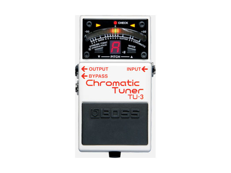 BOSS TU-3 Chromatic Tuner クロマティック・チューナー - 楽器堂オンラインショップ