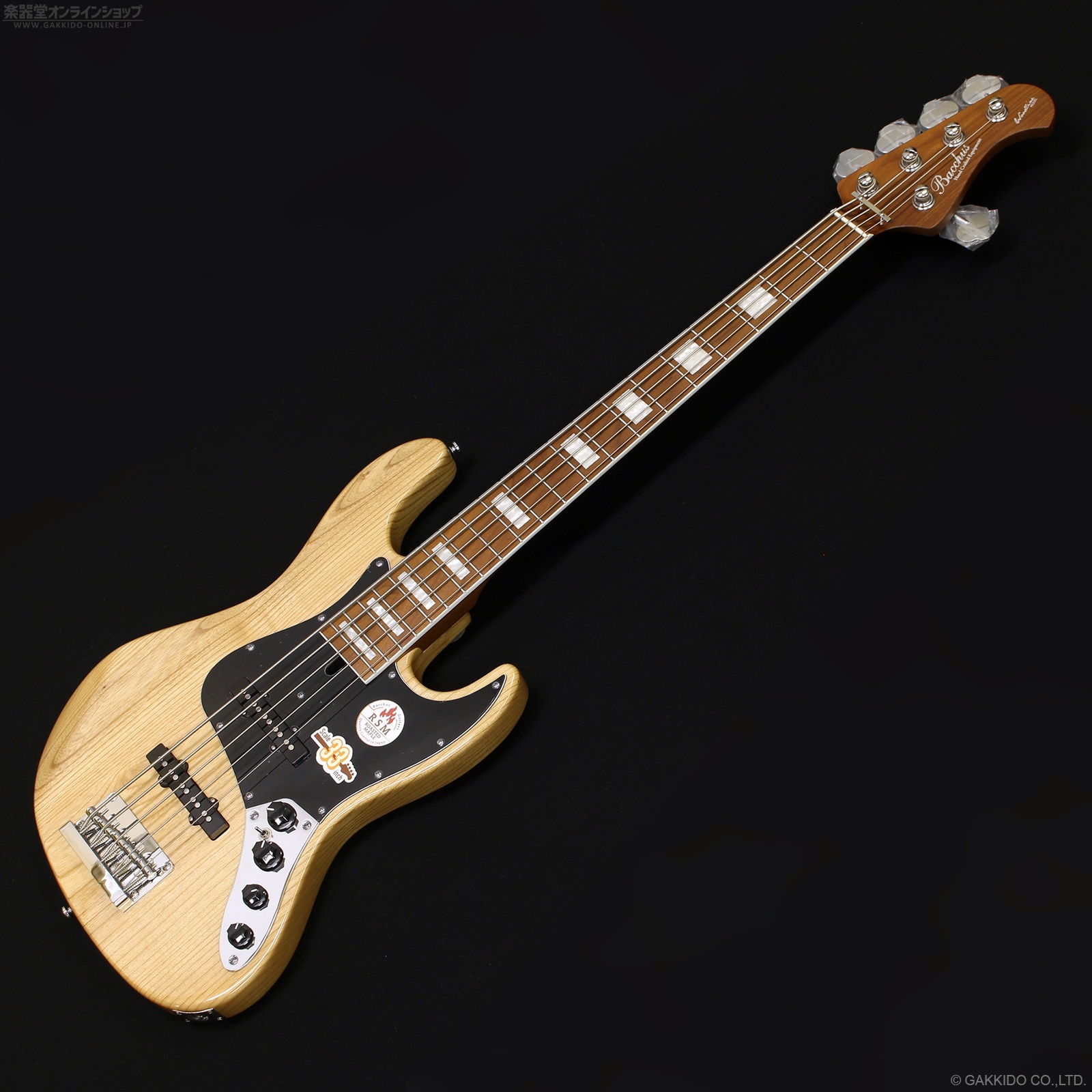 Bacchus　WL5-ASH33-AC 5-String Bass [Natural]