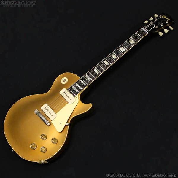 画像1: Gibson Custom Shop　1954 Les Paul Standard All Gold - Murphy Lab Light Aged NH [Double Gold] (1)