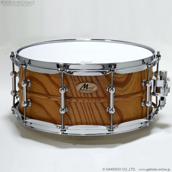 画像1: M drums　KR-1465-K KURINUKI Series 欅 “Keyaki” Zelkova 14”×6.5” スネアドラム (1)