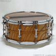 画像2: M drums　KR-1465-K KURINUKI Series 欅 “Keyaki” Zelkova 14”×6.5” スネアドラム (2)