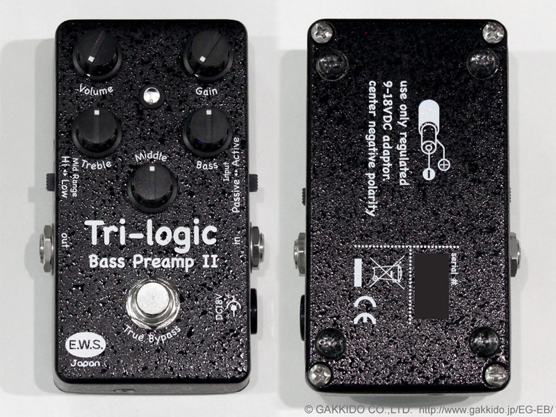 E.W.S.(PCI) Tri-logic Bass Preamp II - 楽器堂オンラインショップ