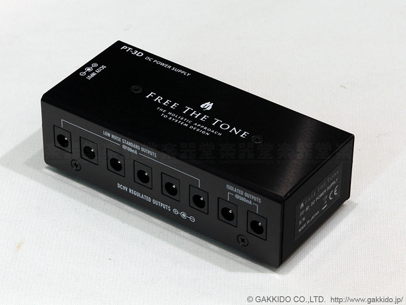 Free the tone PT-3D DC POWER SUPPLY
