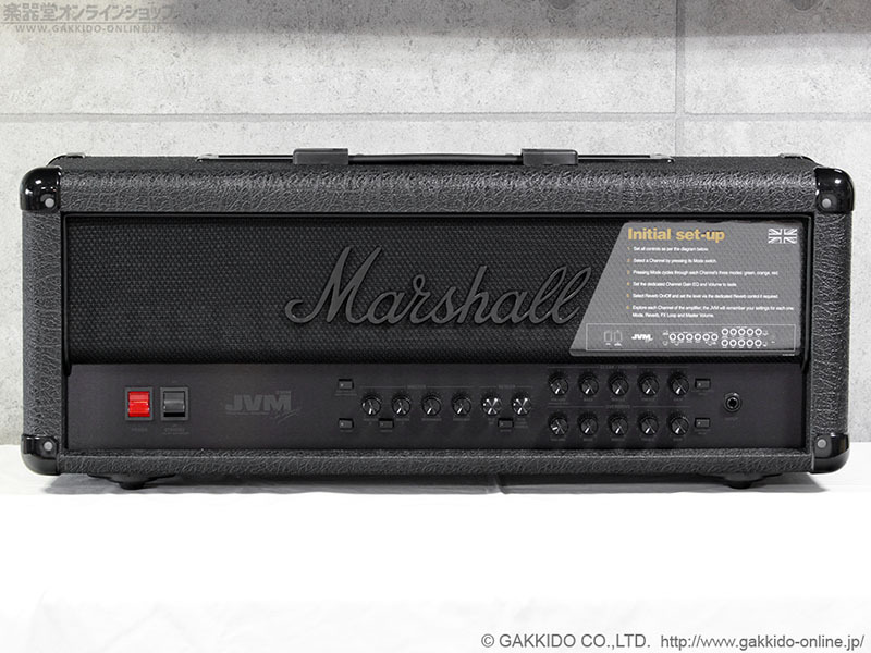 Marshall JVM210H “Stealth” ギターアンプ ヘッド [限定モデル] - 楽器堂オンラインショップ