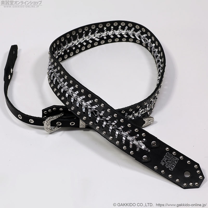 Right on Straps Black Cat ギターストラップ - 器材