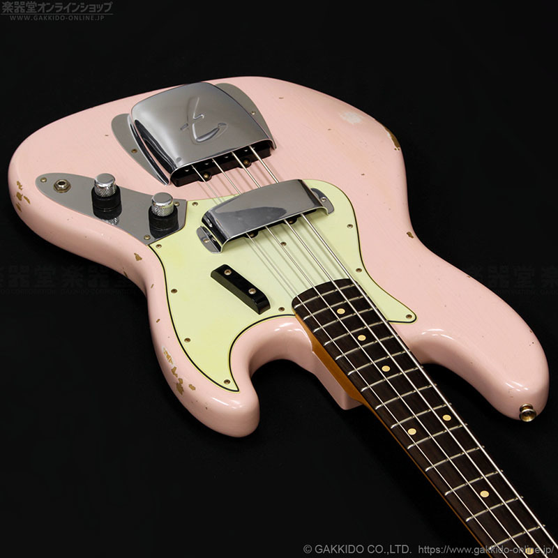 Fender Custom Shop 1960 Jazz Bass Relic Shell Pink 楽器堂オンラインショップ