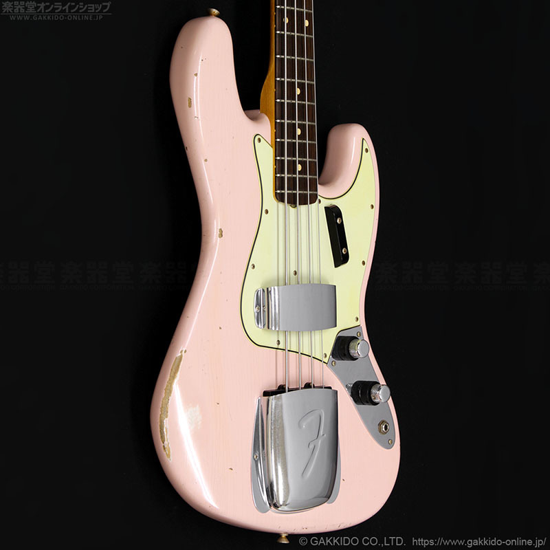 Fender Custom Shop 1960 Jazz Bass Relic Shell Pink 楽器堂オンラインショップ