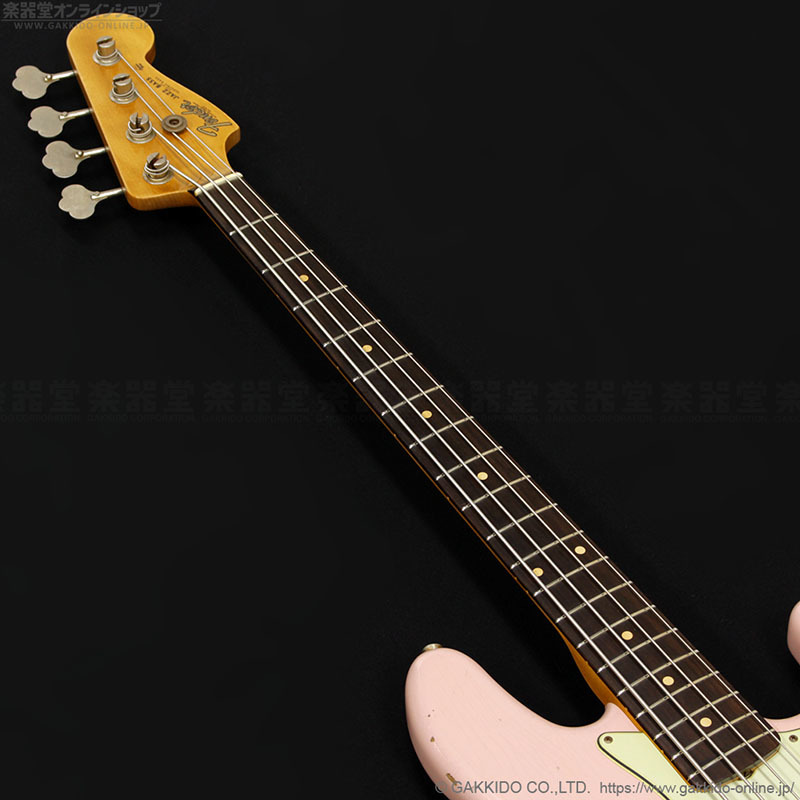 Fender Custom Shop 1960 Jazz Bass Relic Shell Pink 楽器堂オンラインショップ