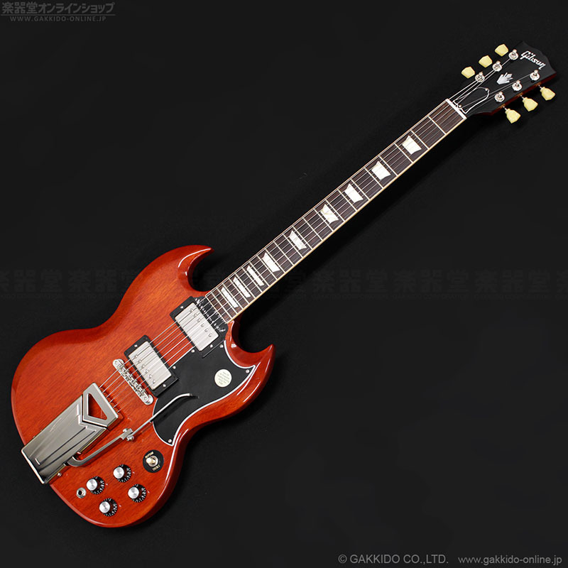 Gibson Sg Standard 61 Sideways Vibrola Vintage Cherry 楽器堂オンラインショップ