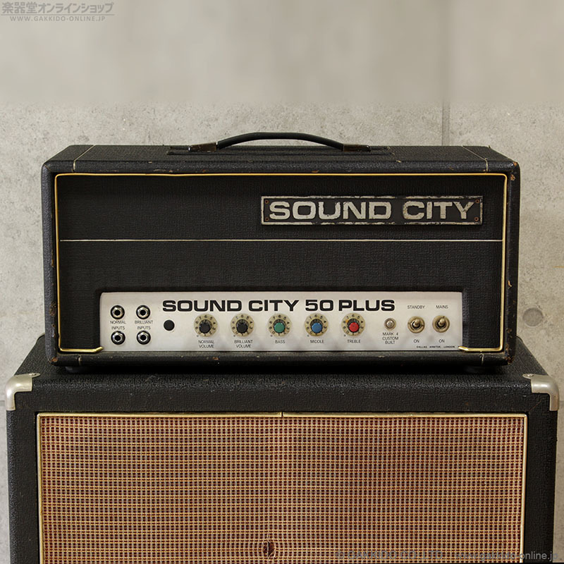 Sound City　1972 B50 Plus Mk4 ベースアンプ ヘッド #12XX [中古品]
