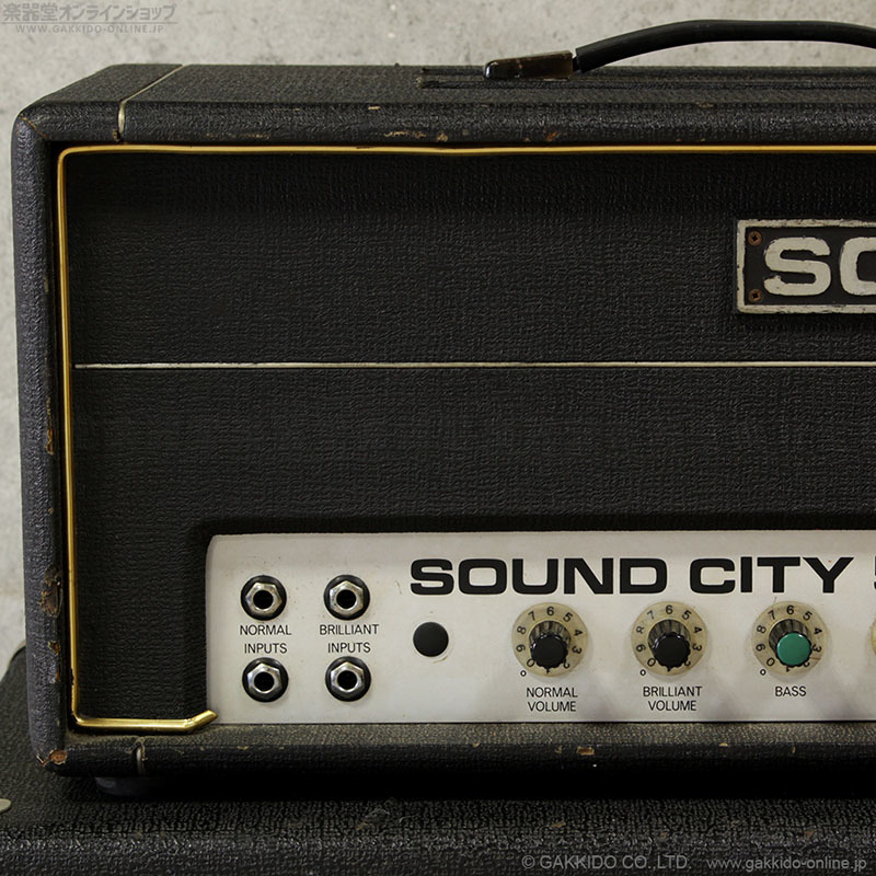 Sound City　1972 B50 Plus Mk4 ベースアンプ ヘッド #12XX [中古品]