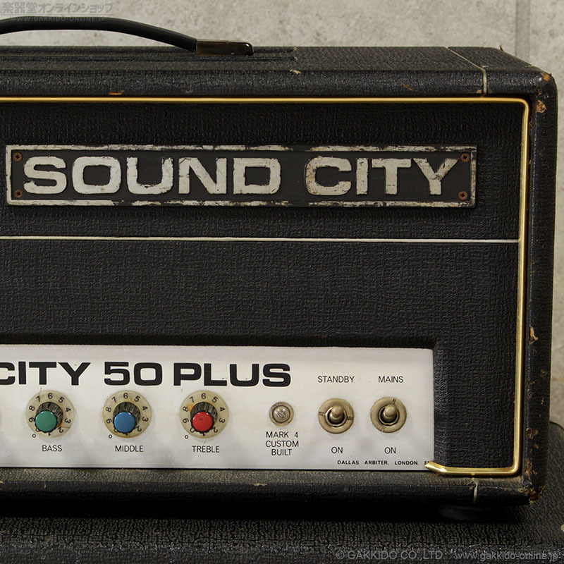 Sound City　1972 B50 Plus Mk4 ベースアンプ ヘッド #12XX [中古品]