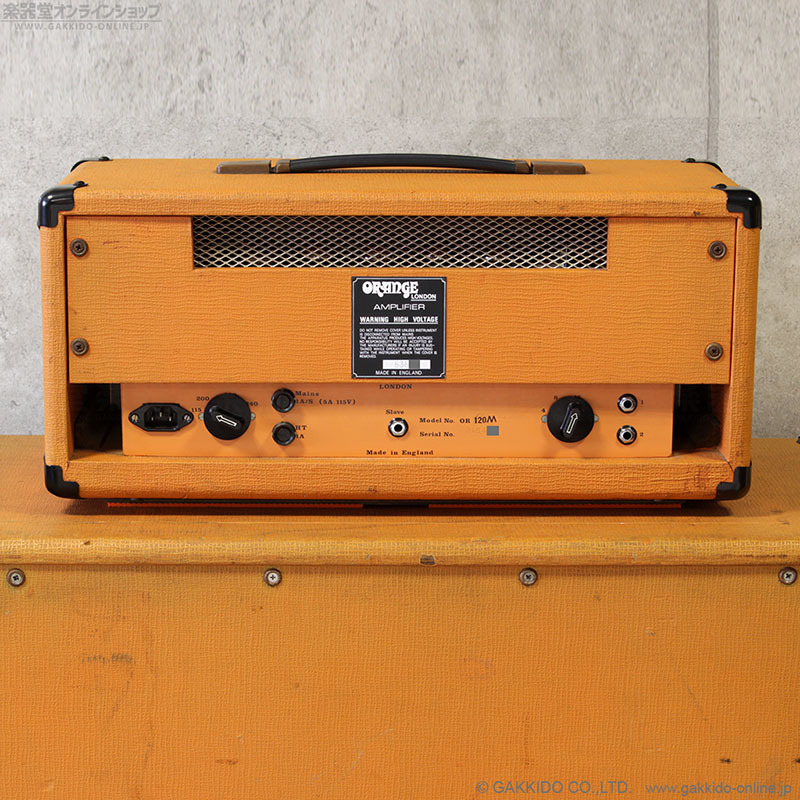 Orange 1978 OR120M OVERDRIVE ギターアンプ ヘッド & 1974 4×12 