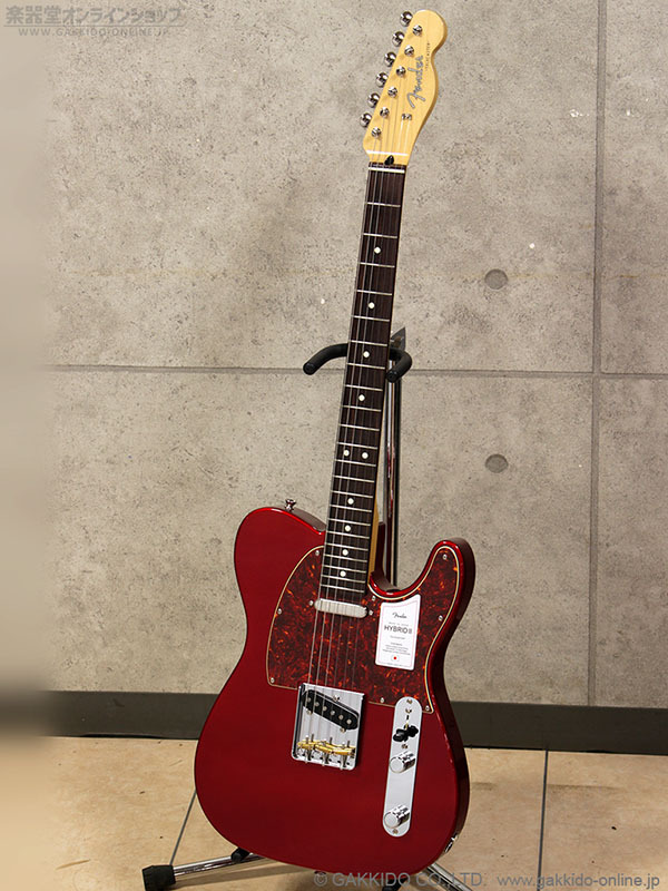 Fender Telecaster キャンディアップルレッド 弦1セット付き 全国どこでも送料無料