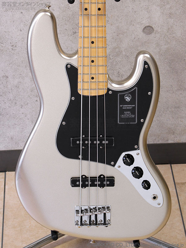 Fender 75th Anniversary Jazz Bass [Diamond Anniversary] - 楽器堂