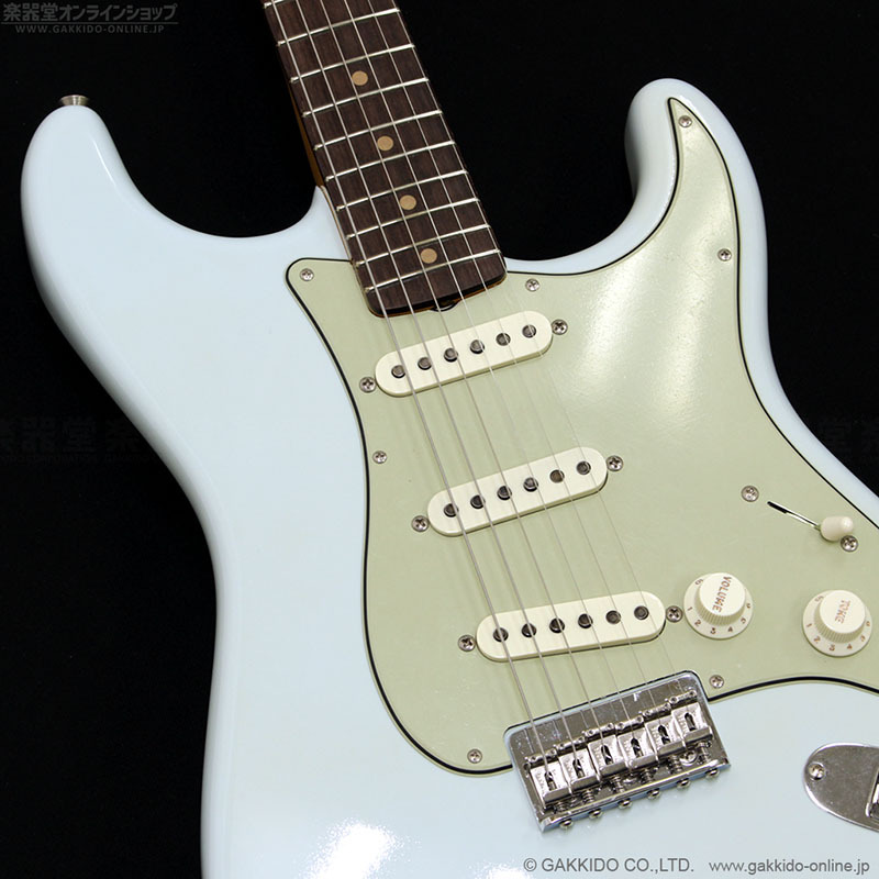 fender stratocaster hardtail sonic blue