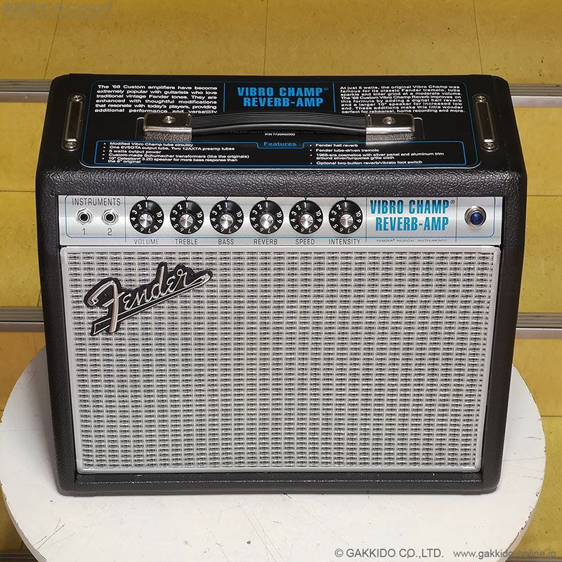 Fender '68 Custom Vibro Champ Reverb ギターアンプ コンボ - 楽器堂