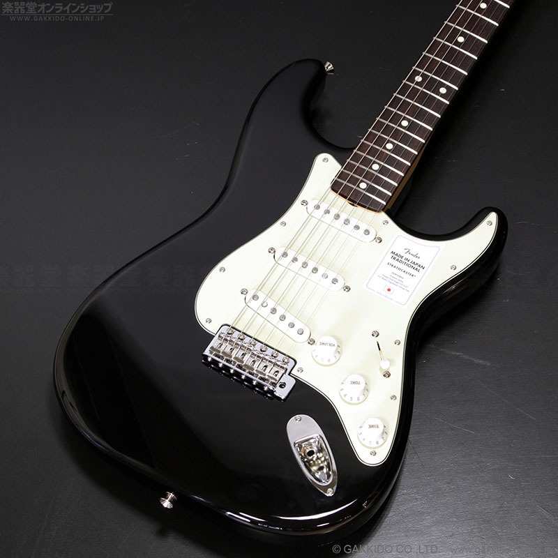 Fender Made in Japan Traditional 60s Stratocaster RW BLK