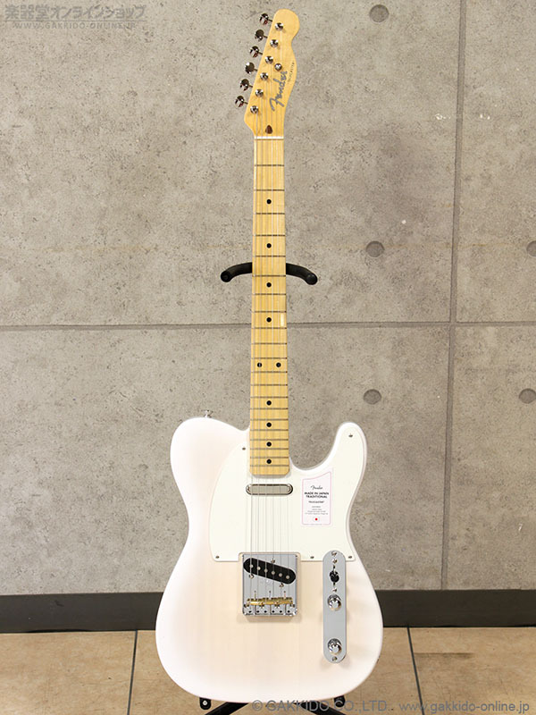 Fender Made in Japan Traditional 50s Telecaster MN WBL [White