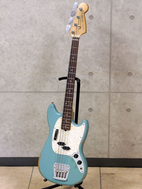 Fender JMJ Road Worn Mustang Bass RW [Faded Daphne Blue] - 楽器堂 ...