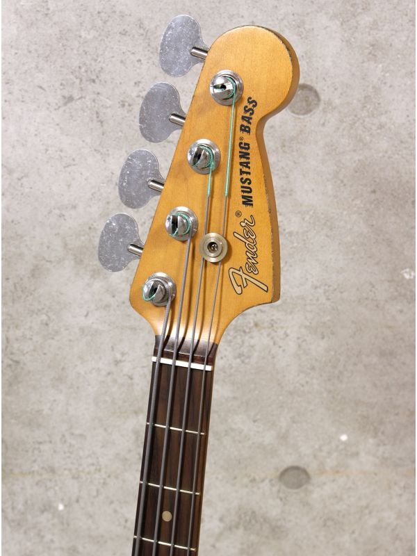 Fender JMJ Road Worn Mustang Bass RW [Faded Daphne Blue] - 楽器堂 