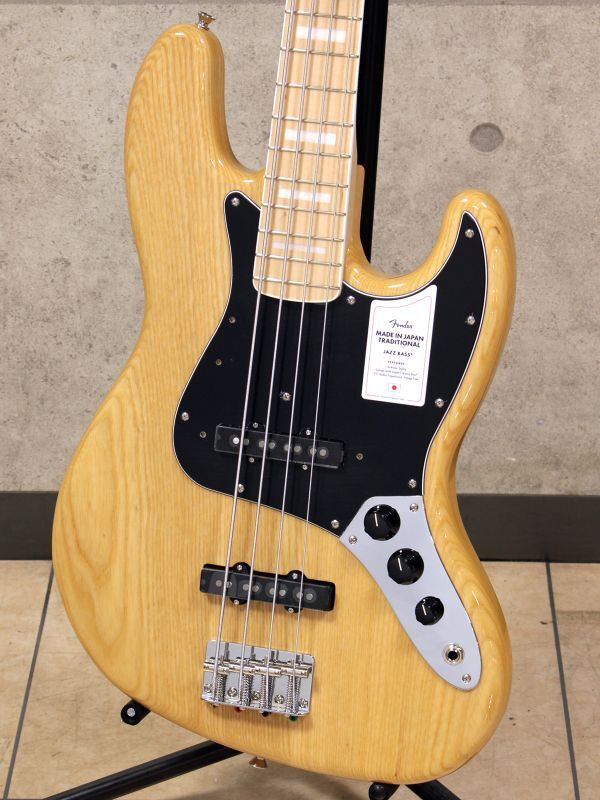 Fender Made in Japan Traditional 70s Jazz Bass [Natural] - 楽器堂