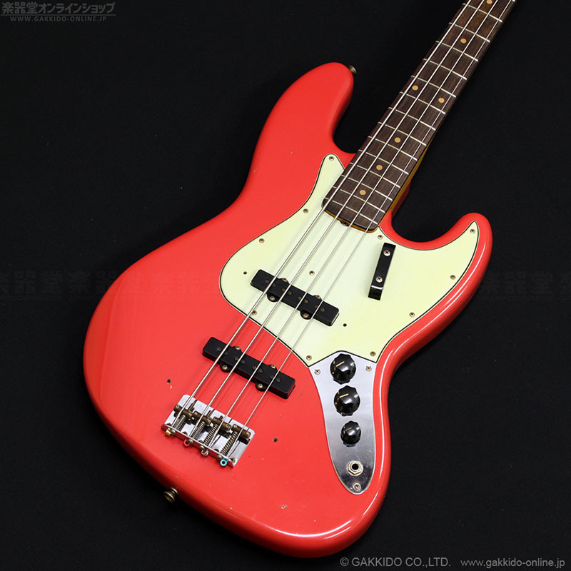 Fender Custom Shop　1963 Jazz Bass Journeyman Relic [Aged Fiesta Red]  [決算セール特価]