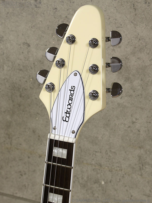 Edwards E-FV-LTD VW [Vintage White] - 楽器堂オンラインショップ