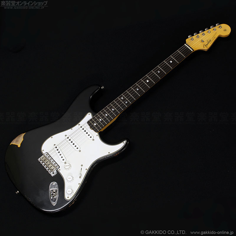 Fender Custom Shop　Masterbuilt W23 Limited 1963 Stratocaster Relic w/CC  Hardware by David Brown [Black over 3-Tone Sunburst]