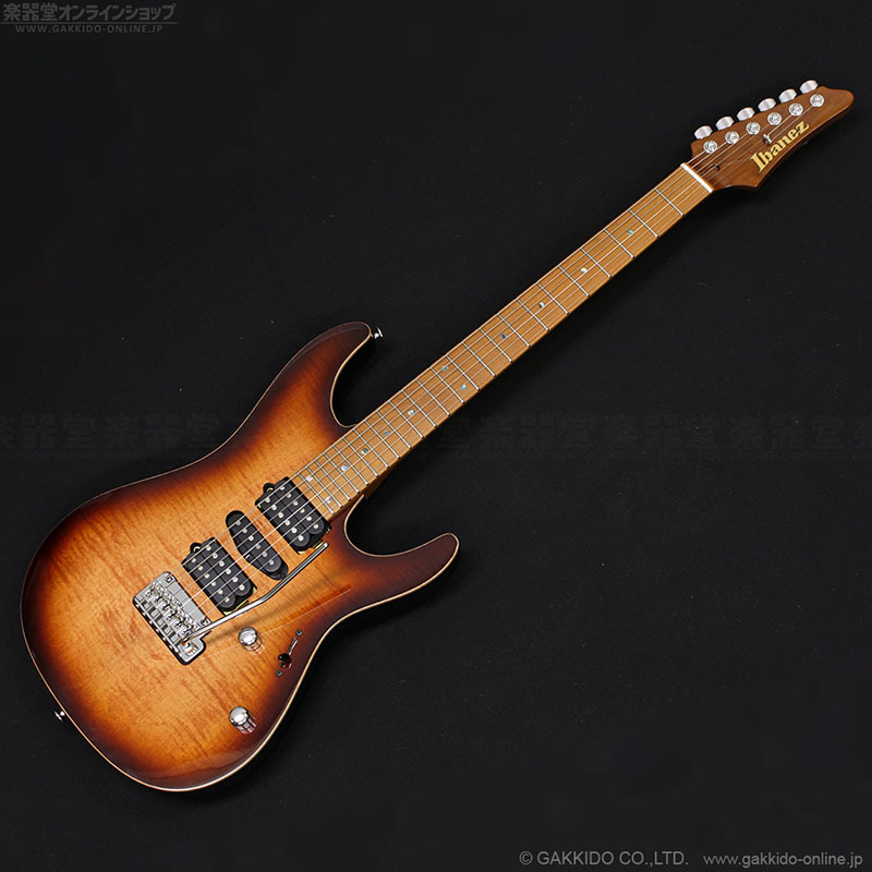 Ibanez　AZ2407F BSR Prestige [Brownish Sphalerite]