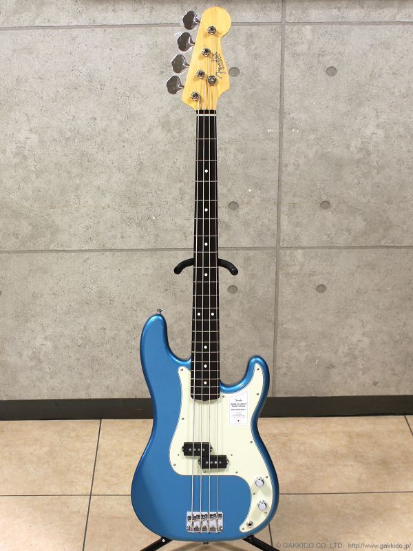 Fender Made in Japan Traditional 60s Precision Bass [Lake Placid Blue] -  楽器堂オンラインショップ