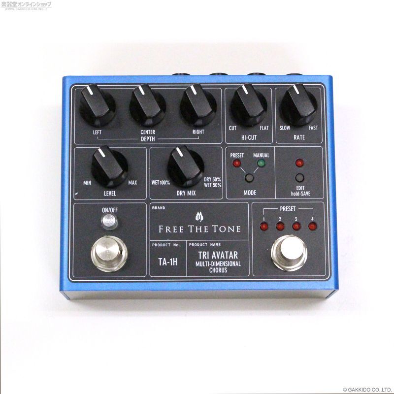 Free The Tone TA-1H Tri Avatar Multi-Dimensional Chorus [中古 ...