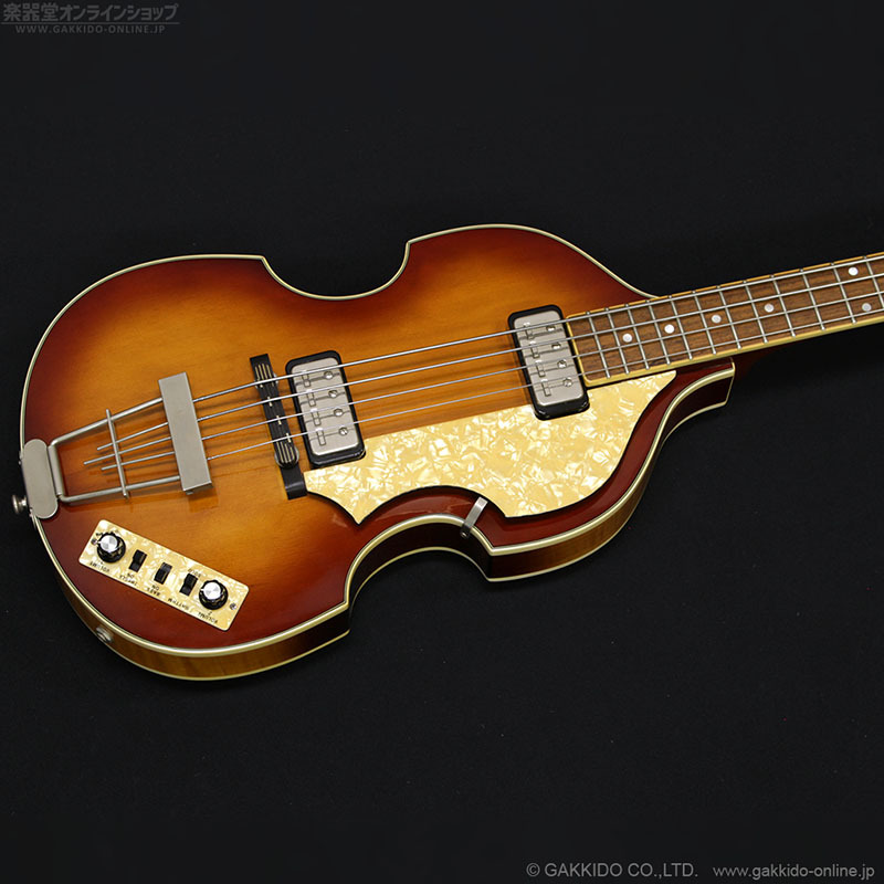 Hofner HCT-500/1-SB 500/1 Contemporary Violin Bass [Sunburst] [中古品] -  楽器堂オンラインショップ